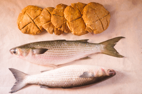 Ein einfaches, großzügiges Essen